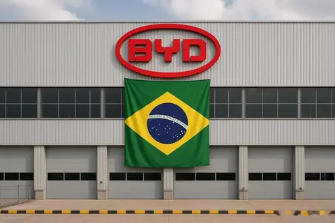 老外瞧不上新能源？比亚迪某工厂，突然接了两个国家、10万辆订单